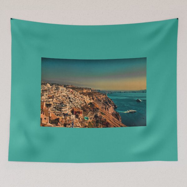 Item preview, Greece. Santorini. The town of Fira (Phira, Thira). designed and sold by vadim19.