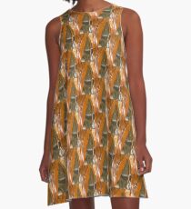 Abstract 973 A-Line Dress