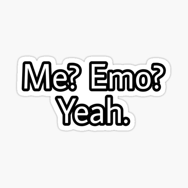 Emo Stickers Redbubble - emos decal roblox