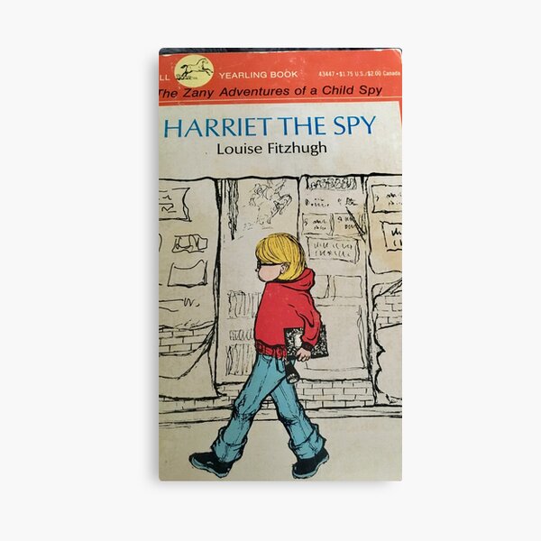 Vintage cover of Harriet the Spy Canvas Print