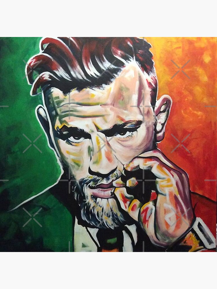 Discover Conor McGregor Irish Themed Art Premium Matte Vertical Poster