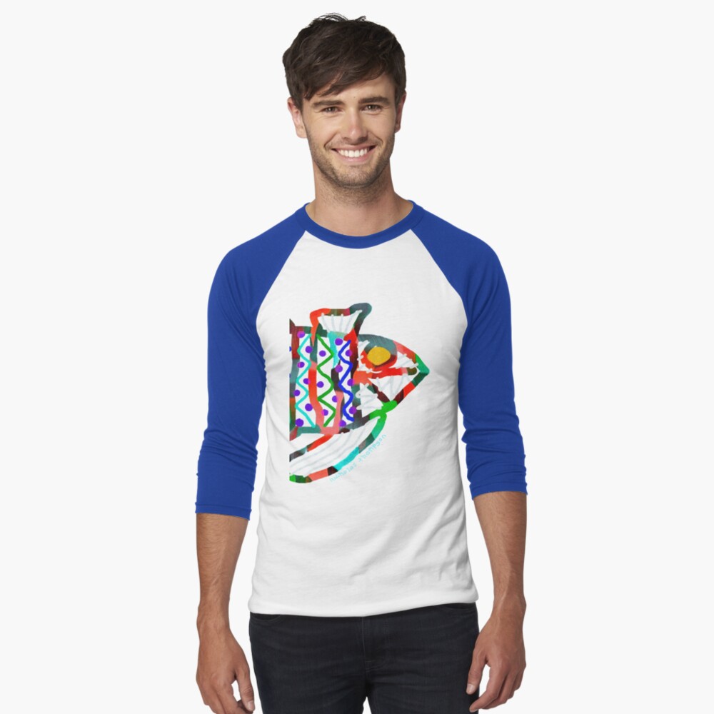 Item preview, Baseball ¾ Sleeve T-Shirt designed and sold by ntartworks.