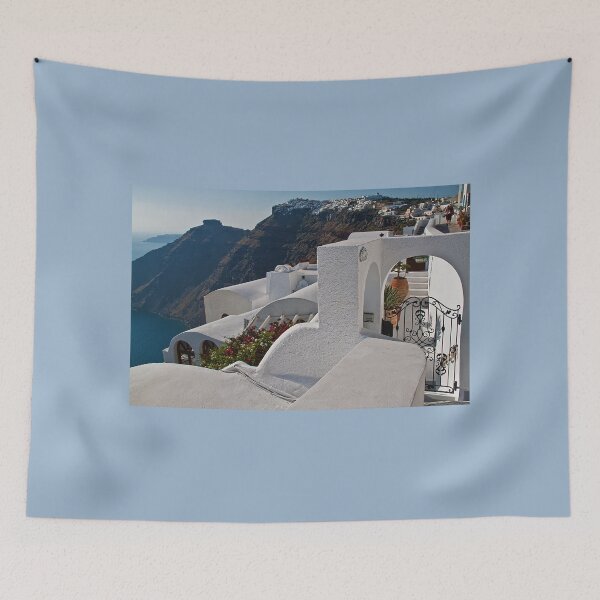 Item preview, Greece. Santorini. Looking at the village of Oia. designed and sold by vadim19.