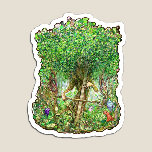 Forest Music in Color Magnet