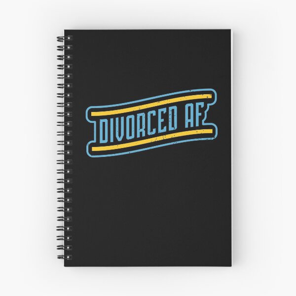 Item preview, DIVORCE: Divorced AF gift idea present designed and sold by SimonGs.