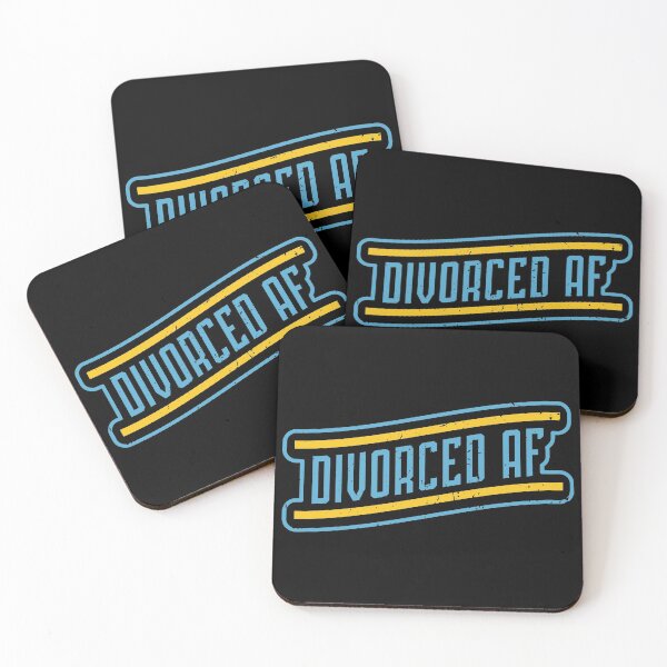 Item preview, DIVORCE: Divorced AF gift idea present designed and sold by SimonGs.
