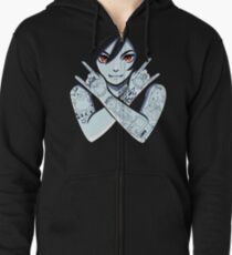 Vampire Queen Zipped Hoodie
