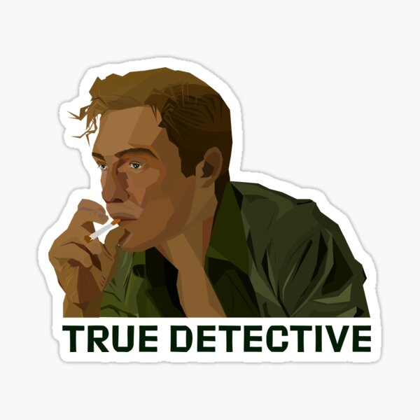 Vista previa del artículo con la obra «verdadero detective», diseñado y vendido por strangeisabella.