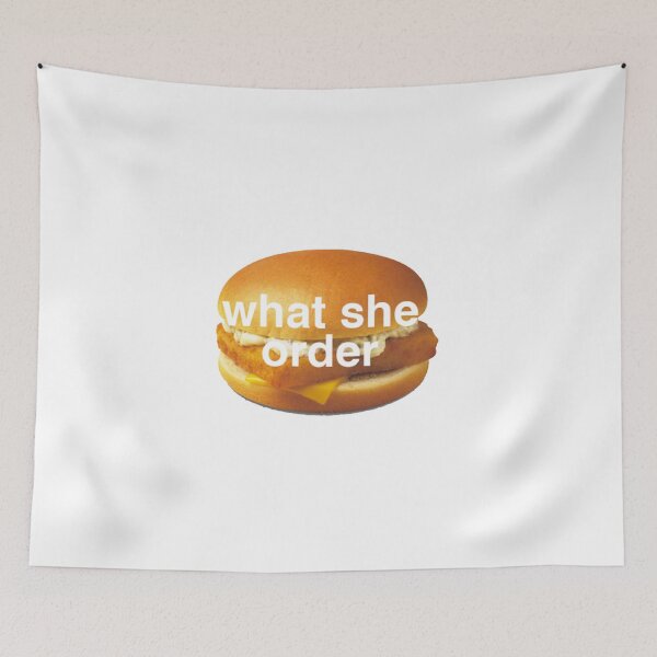 Item preview, "What she order? Fish fillet?"  designed and sold by Profashionall.