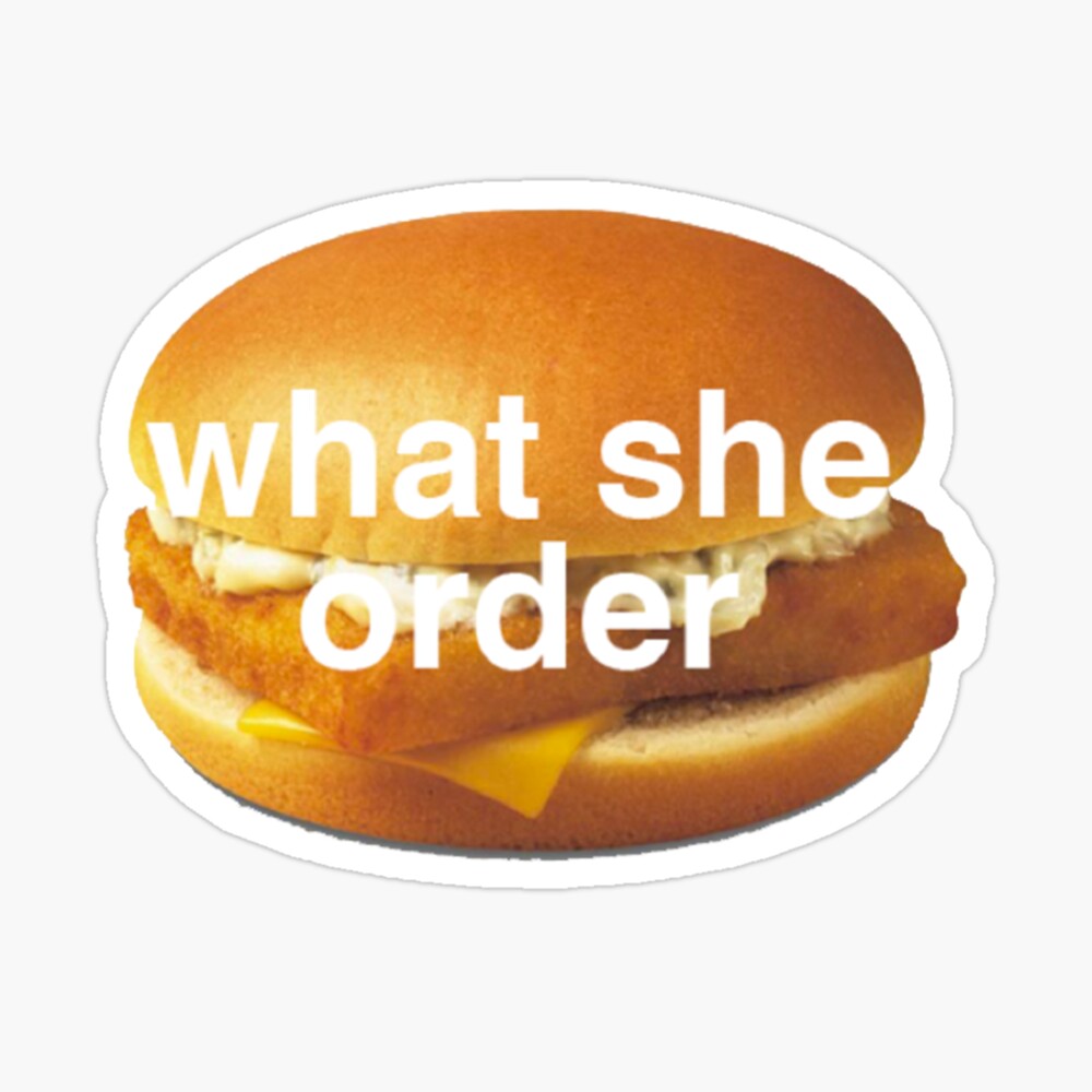 What she order? Fish fillet?&quot; &quot; Magnet for Sale by Profashionall 