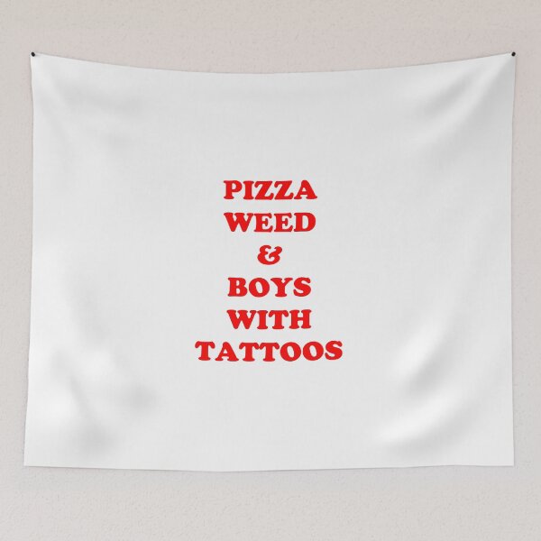 Item preview, Pizza weed & boys with weed designed and sold by Profashionall.