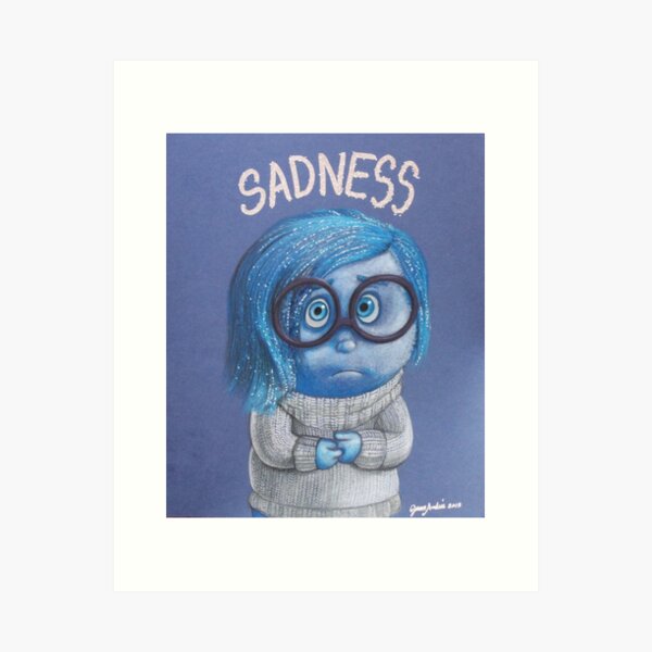 Sadness Art Print