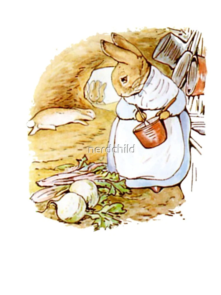 Thumbnail 5 of 5, iPhone Case, Peter Rabbit Adventure: Mother Rabbit Cooking Supper designed and sold by nerdchild.