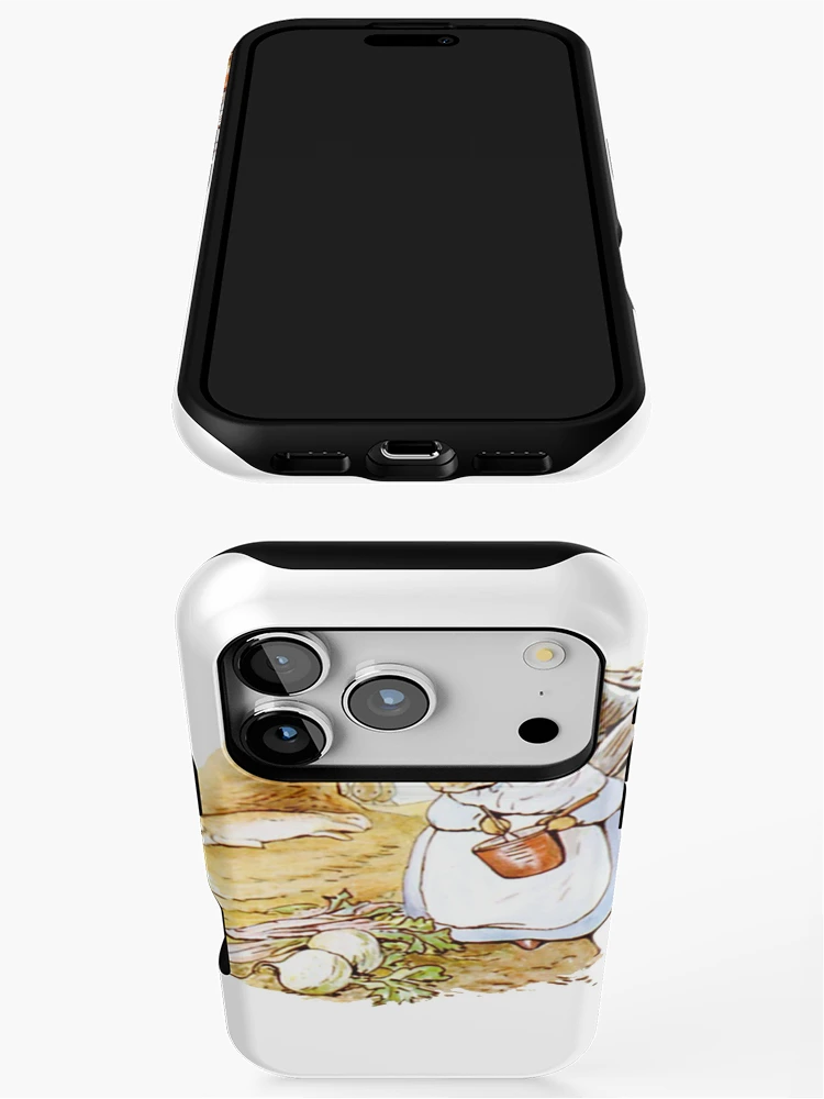 Thumbnail 3 of 4, iPhone Case, Peter Rabbit Adventure: Mother Rabbit Cooking Supper designed and sold by nerdchild.