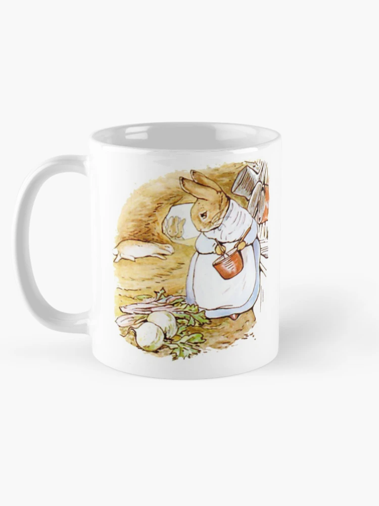 Thumbnail 5 of 6, Coffee Mug, Peter Rabbit Adventure: Mother Rabbit Cooking Supper designed and sold by nerdchild.
