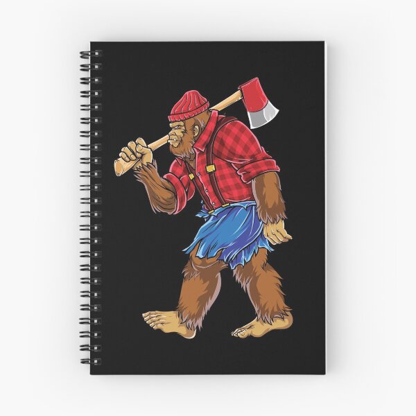 Item preview, Bigfoot Lumberjack T shirt Sasquatch Carpenter Men Dad Boys designed and sold by LiqueGifts.
