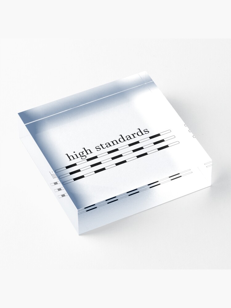 Alternate view of High Standards Acrylic Block