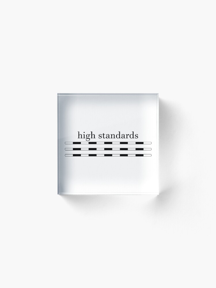 Alternate view of High Standards Acrylic Block