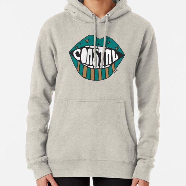 Coastal Carolina Funky Lips Pullover Hoodie