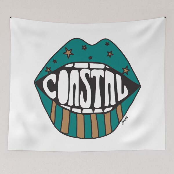 Item preview, Coastal Carolina Funky Lips designed and sold by jamisundesigns.