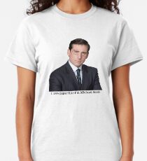 I love paper like I'm Michael Scott Classic T-Shirt