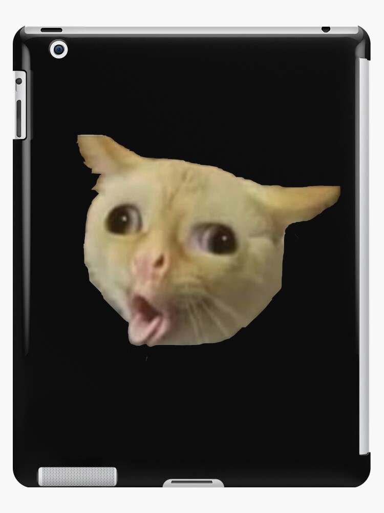 Cat Coughing Like A Kid Meme Ipad Case Skin For Sale By Racheltintedred Redbubble