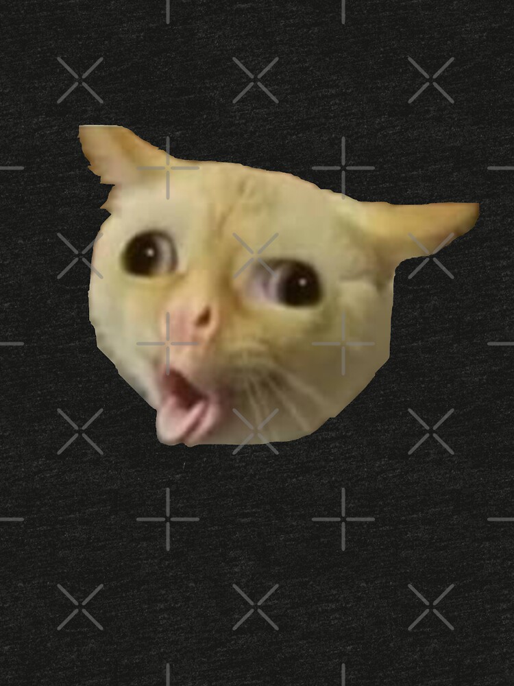 Мем кот кашляет с языком