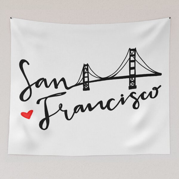 Item preview, Love San Francisco - Love Golden Gate  designed and sold by Melulines.