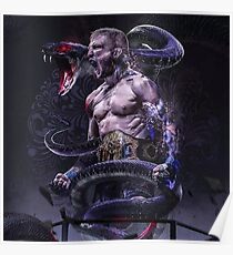 TJ Dillashaw The Python Snake Art Poster