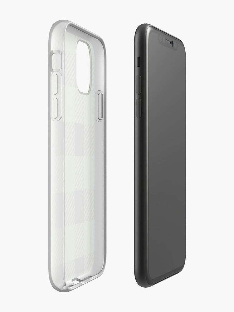 Coque iPhone « Plaid de Buffalo - Vert Olive », par altizzy