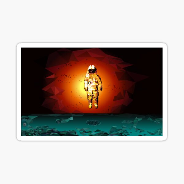 Deja Entendu - v1 Poly Art Sticker