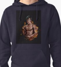 Sudadera con capucha Bruce Lee Fire Art