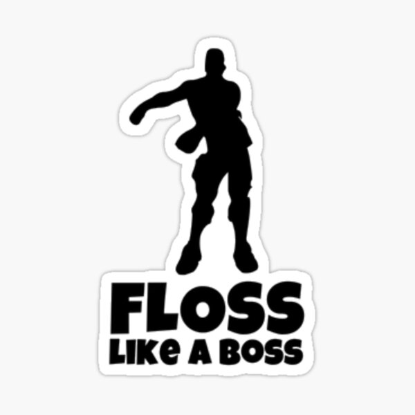 Fortnite Song Stickers Redbubble - floss roblox id