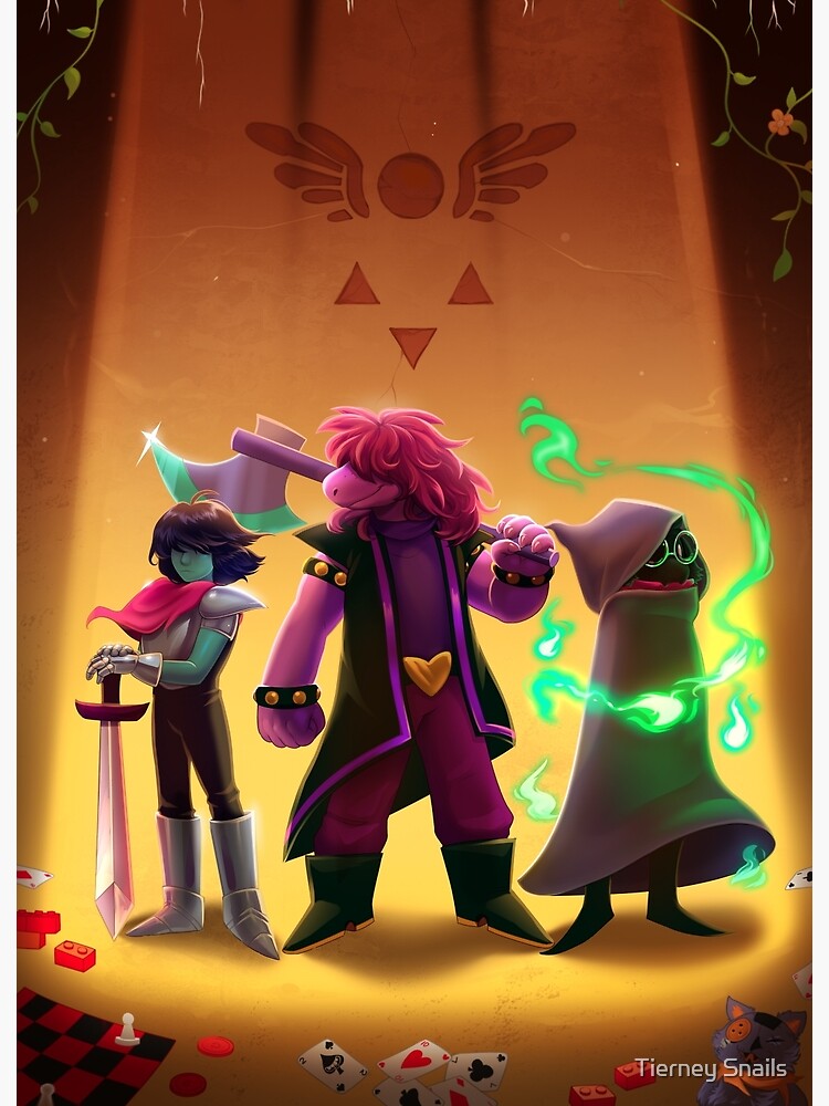 &quot;DELTARUNE&quot; Poster for Sale by pigdragon | Redbubble