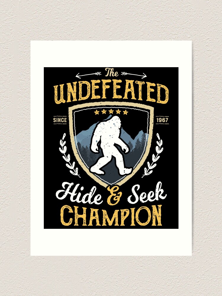 undefeated hide and seek champion