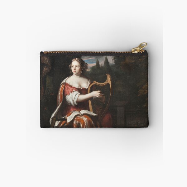 Item preview, A Lady Playing the Harp - Martin Mytens designed and sold by themasters.