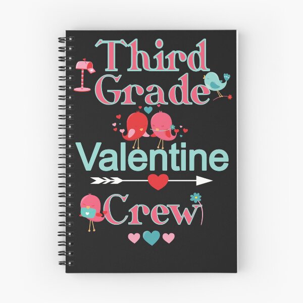 Item preview, Third Grade Valentine Crew & Birds Cute Teacher Student Party Gift designed and sold by Sapphire Star.