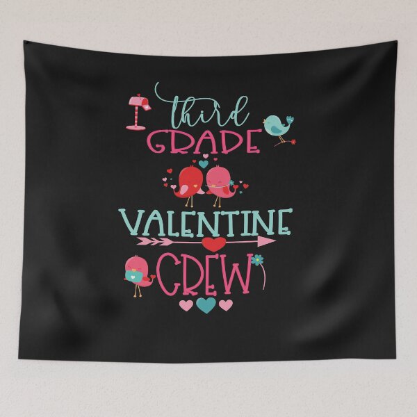 Item preview, Third Grade Valentine Crew With Birds Cute Teacher Student Party Gift designed and sold by Sapphire Star.