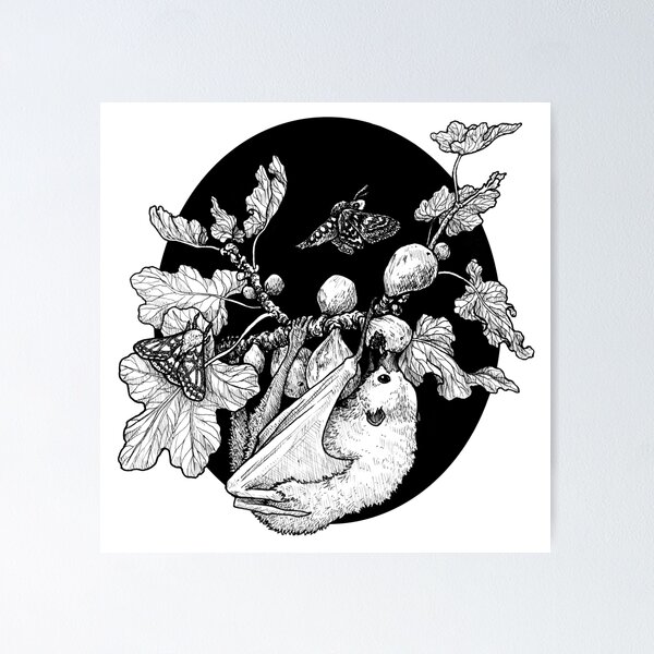 Item preview, Fig Tree and the Fruit Bat designed and sold by MelaniHuggins.