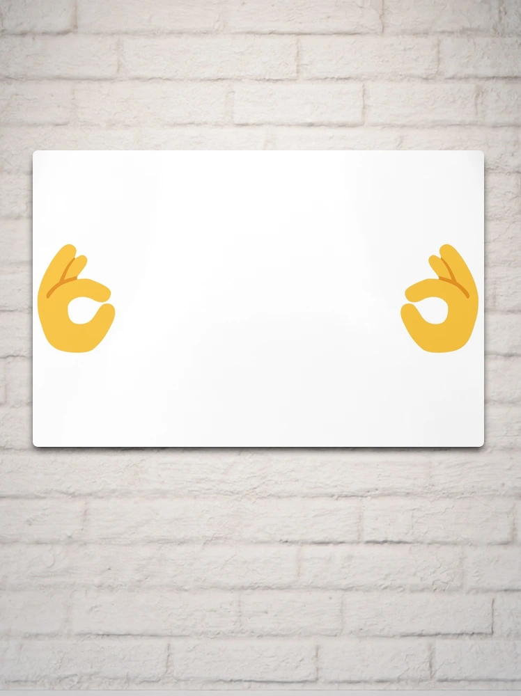 Free the Nipple – OK/Pinch Emoji Photographic Print for Sale by