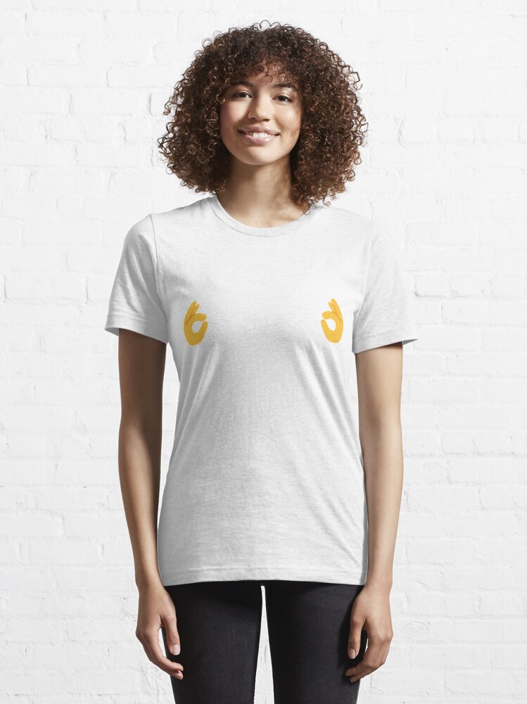 Free the Nipple – OK/Pinch Emoji Poster for Sale by duttydesign