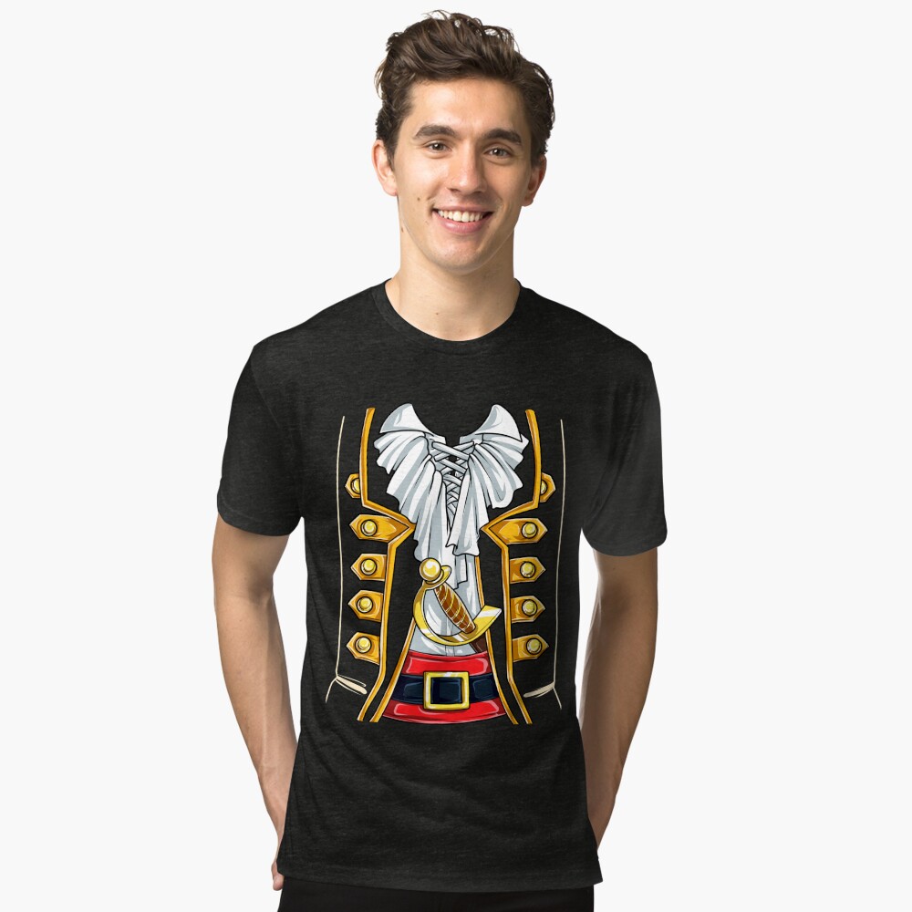 Pirate Buccaneer Costume T shirt Funny Halloween Novelty Men | Art Board  Print