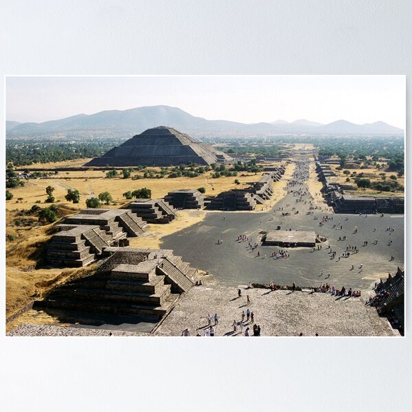 Item preview, Teotihuacan - Avenue of the Dead designed and sold by distracted.