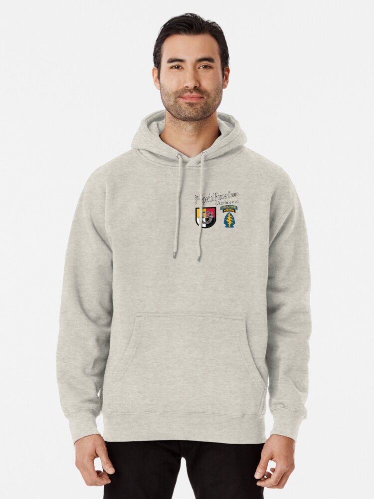 5th Special Forces Group Mens Full-Zip Up Hoodie Jacket Pullover Sweatshirt
