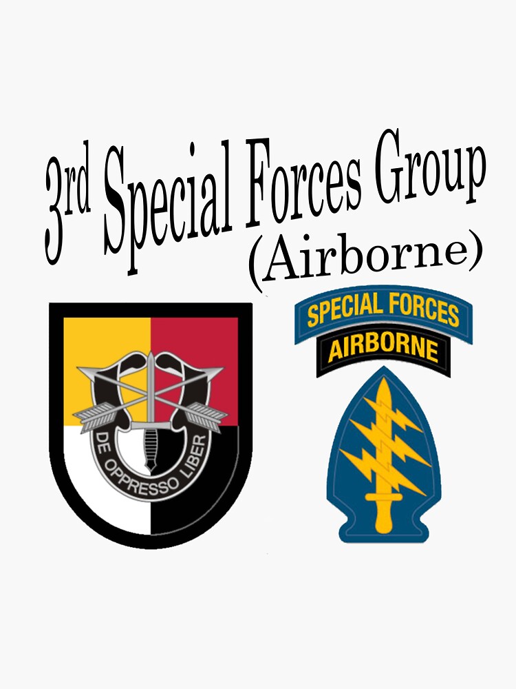 3rd special forces group shirt