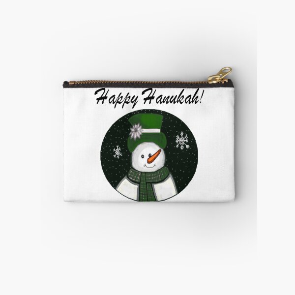 Item preview, Green Snowman Happy Hanukah! designed and sold by CatGirl101.