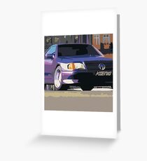 Koenig Specials Mercedes Greeting Card