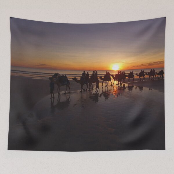 Item preview, Camels at Sunset designed and sold by Susan Segal.