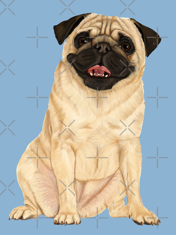 T shirt for outlet pug dog