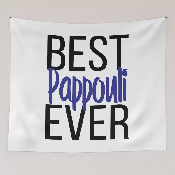 Item preview, Best Pappouli Ever Greek Grandpa Grandfather Pappous Pappoo Papu Papou Growing Up Greek Life designed and sold by ProjectX23.
